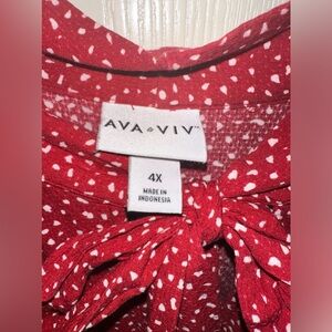 4x Red Dots, Ava & Viv Maxi